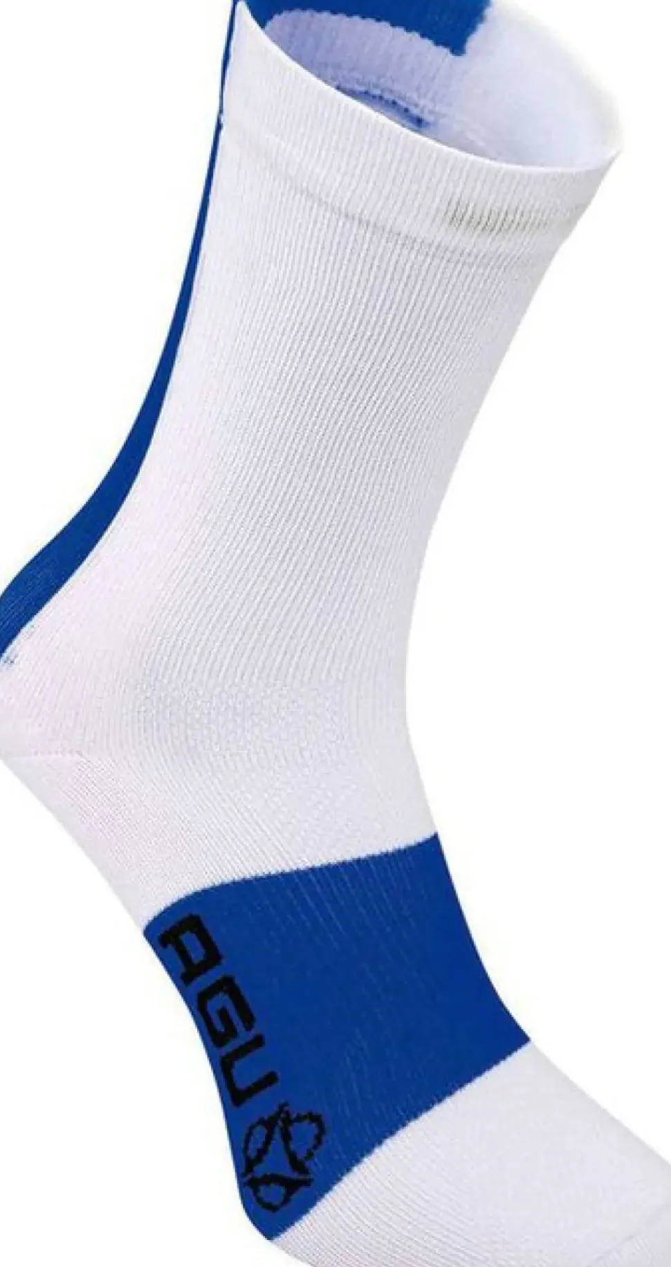 AGU Linea Summer Fietssok Wit/Blauw