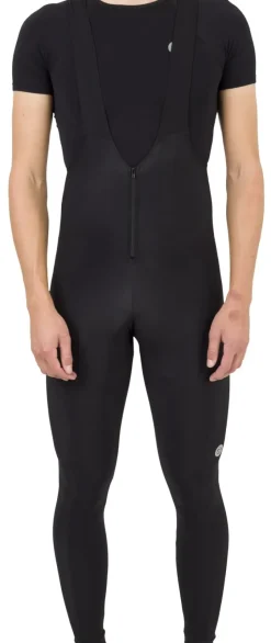 AGU Salopette met korte rits Black