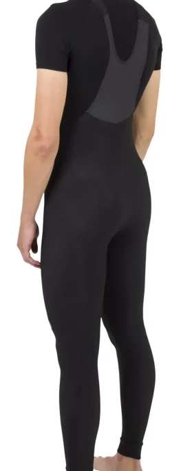 AGU Salopette met korte rits Black