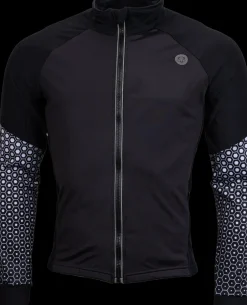AGU Thermo schaatsjack zwart/wit