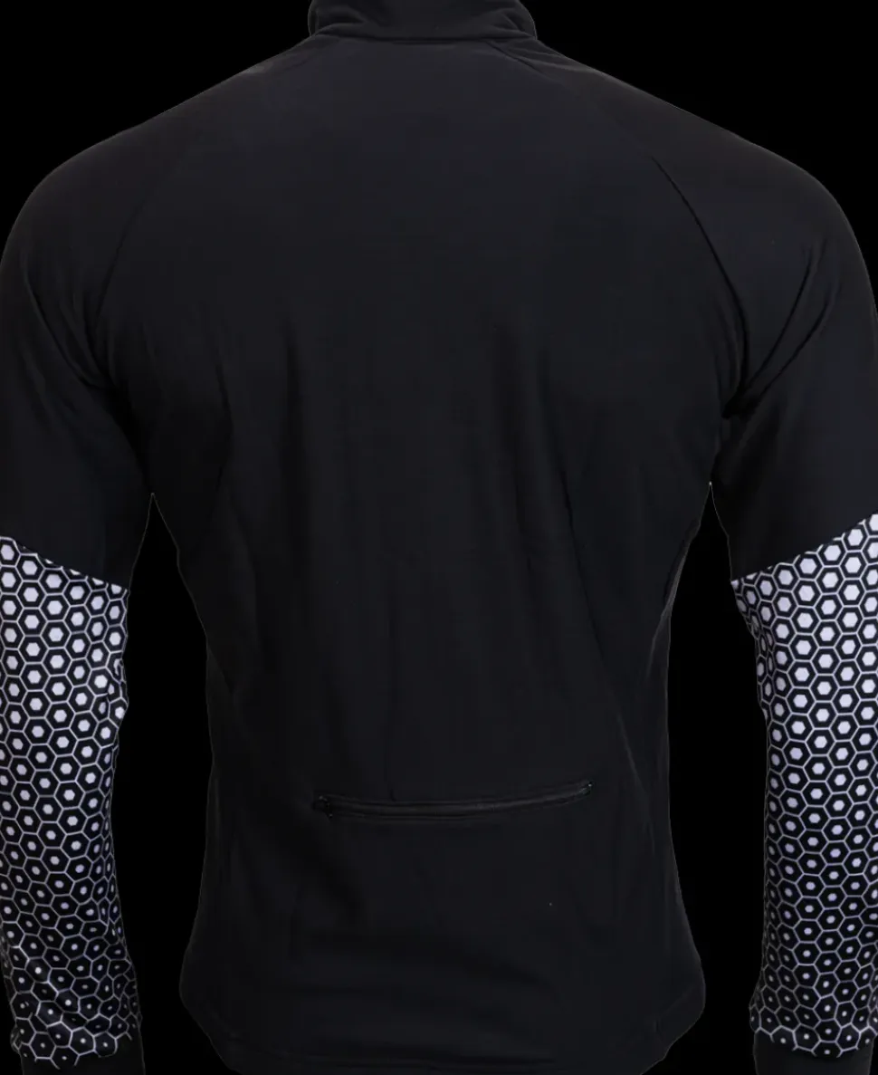 AGU Thermo schaatsjack zwart/wit