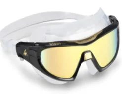 Aqua Sphere Vista PRO Gold Performance Mirror Black Gold