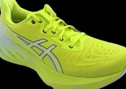 Asics Novablast 4 safety yellow/cool grey