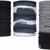 Avento colsjaal set van 3 zwart/wit