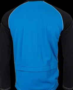 Avento schaatsjack windstopper zwart/blauw