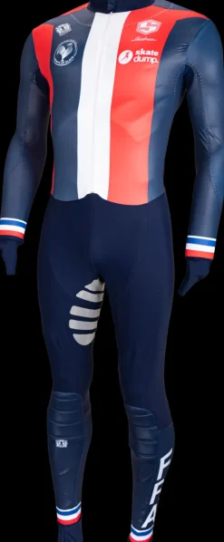 Bioracer snijvast schaatspak shorttrack Team France