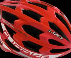 Bjorka Route Sprinter fiets/skatehelm rood