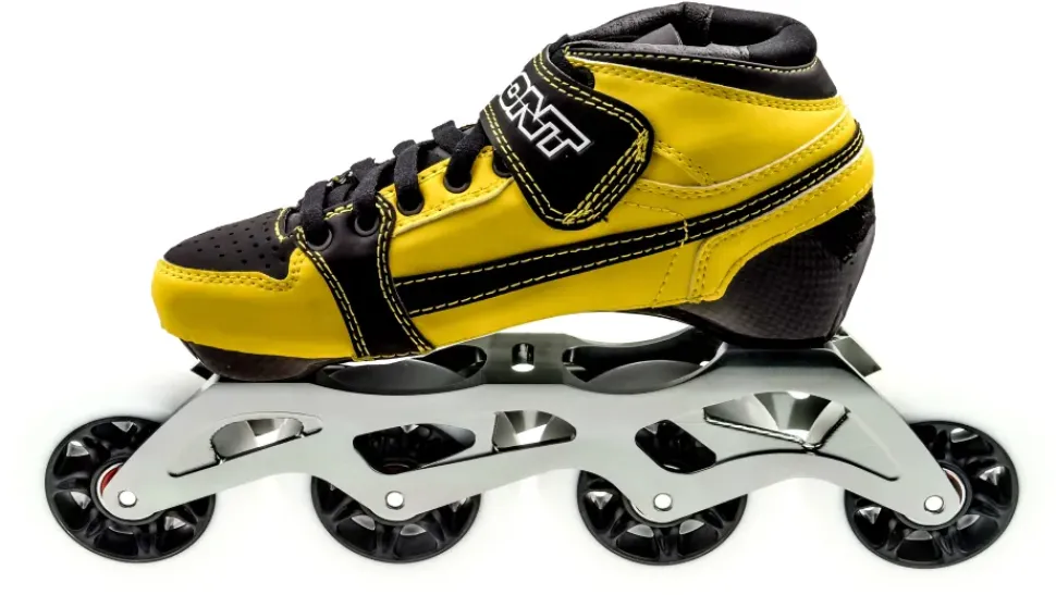 Bont Pursuit Skate Yellow/Black Skate Kids 84mm