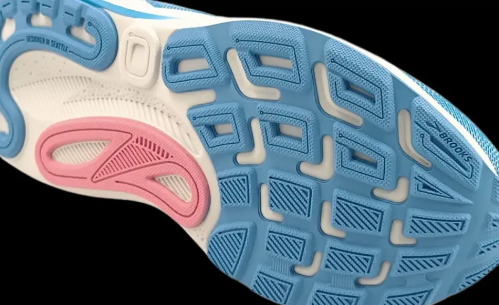 Brooks Adrenaline GTS 24 bonnie blue/ grey/ pink