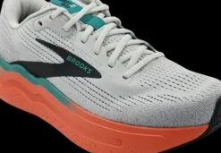 Brooks Ghost Max 2 oyster mushroom/orange/teal