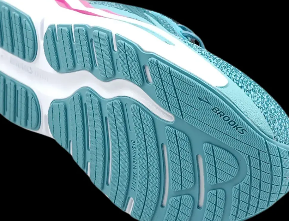 Brooks Ghost Max 2 Storm Blue/ Knockout Pink/ Aqua