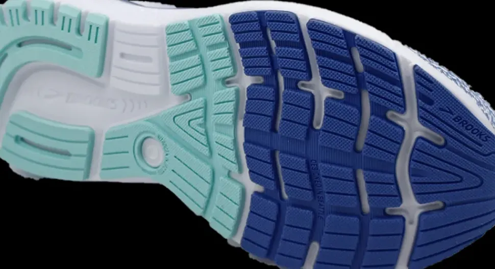 Brooks Ghost 16 white/amparo blue/limpet shell