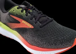 Brooks Ghost 16 [Wide 2E] black/ mandarin red/ green