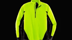 Brooks Men's Drift 1/2 zip [nightlife/black]