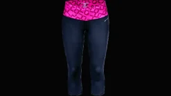 Brooks Women's Infinity Capri III [midnight/fuchsia/digi print]
