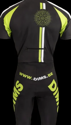 DMB speed skating zwart/groen