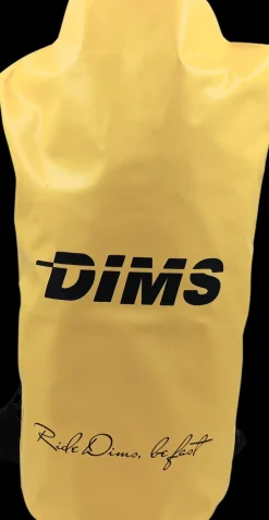 DMB waterdichte rugtas geel