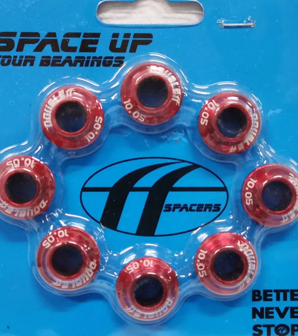 DoubleFF precisie spacers (set van 8 stuks)