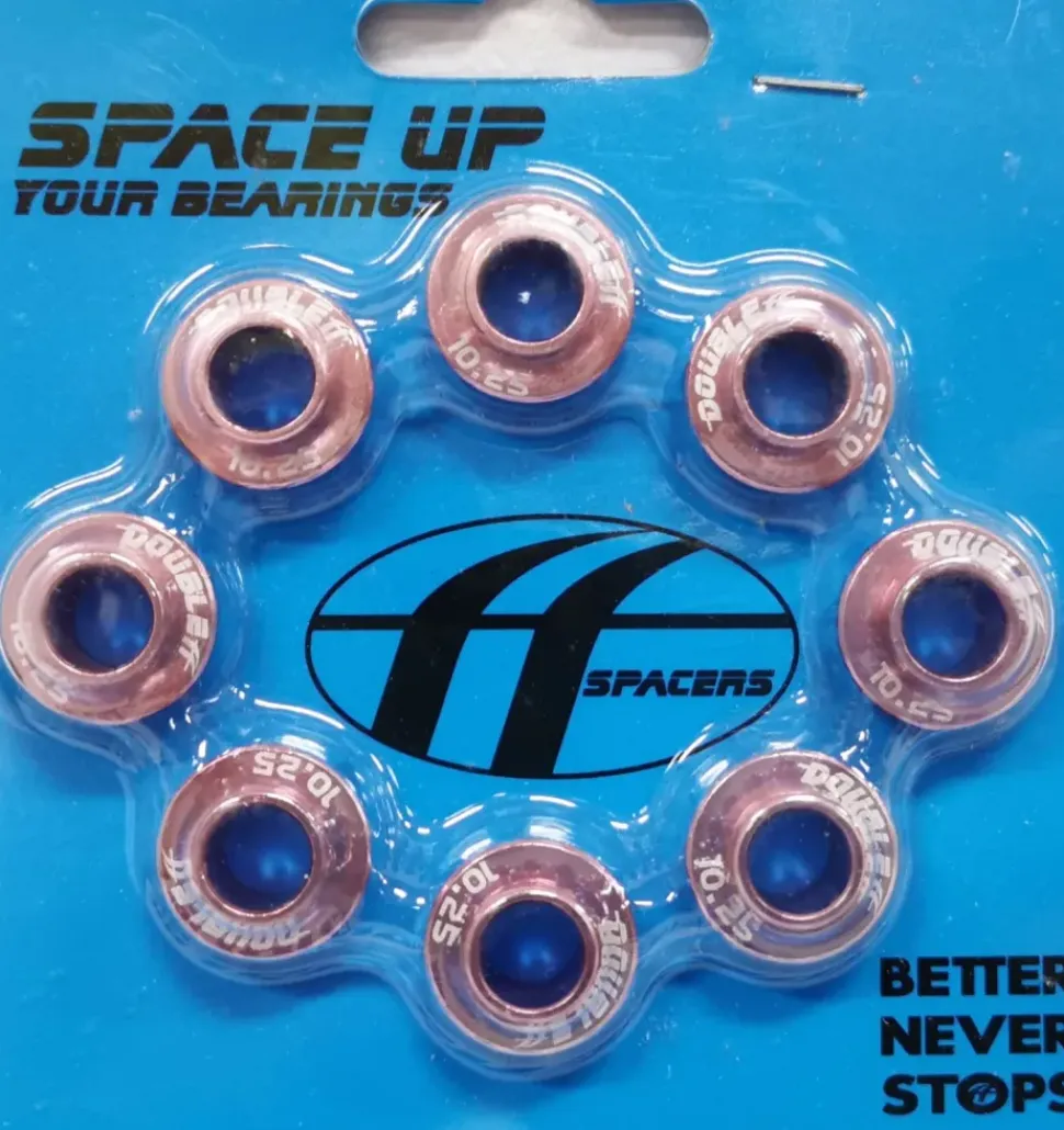 DoubleFF precisie spacers (set van 8 stuks)