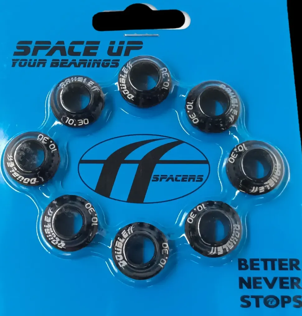 DoubleFF precisie spacers (set van 8 stuks)