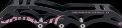 DoubleFF 10.28" 4x84/3x90 150/165mm zwart/roze