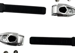 EHS buckle zilver met zwarte ontgrendelingsknop