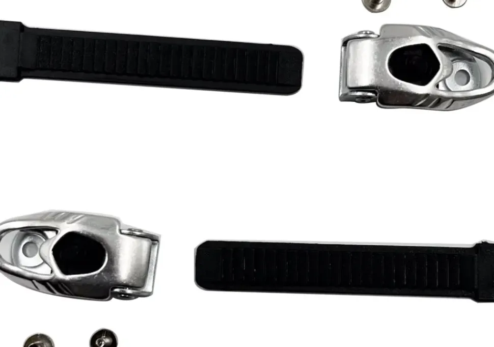EHS buckle zilver met zwarte ontgrendelingsknop