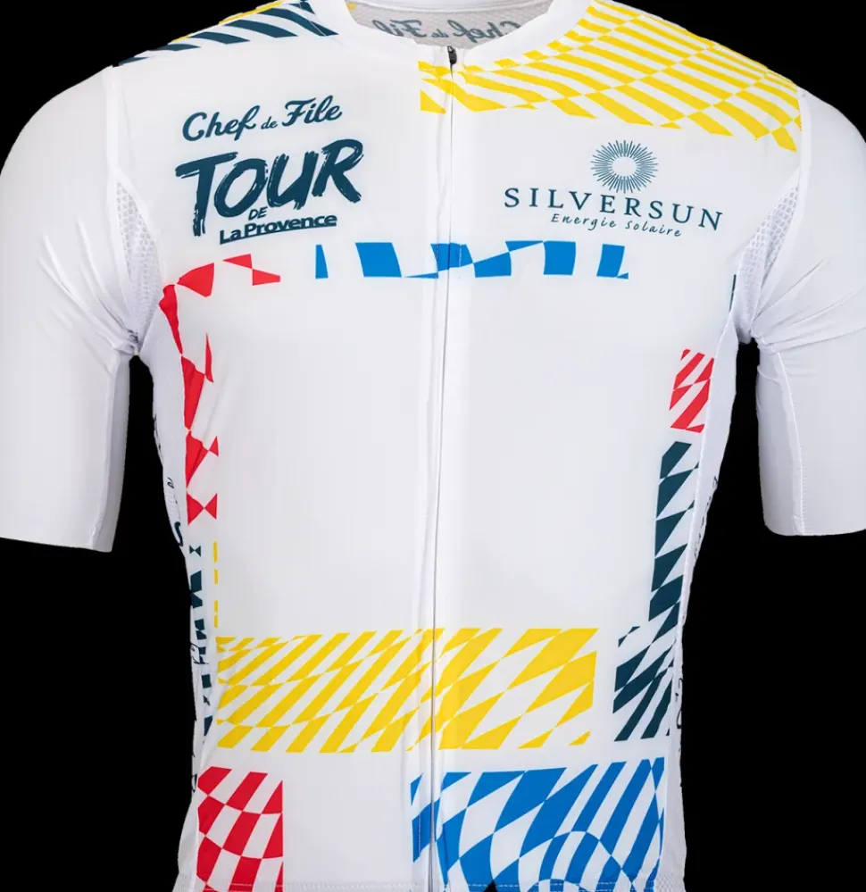 fietsshirt Tour de la Provence rood/geel/blauw