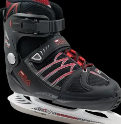 Fila X-one verstelbare kinderschaats black -red