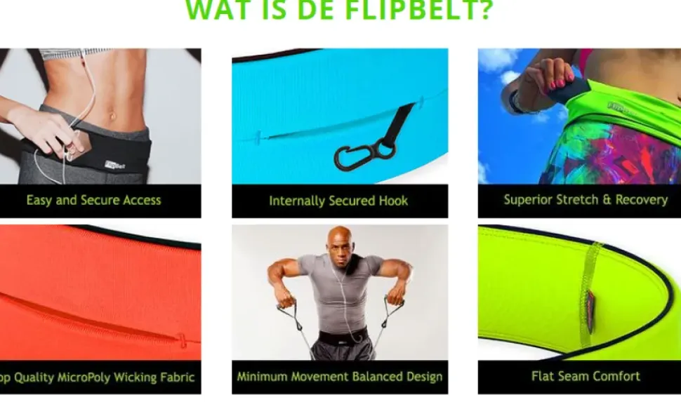 Flipbelt Classic black