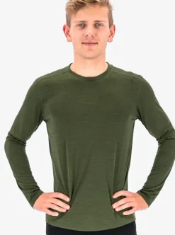 Fusion mens C3 long sleeve green