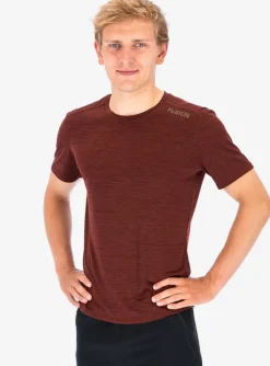 Fusion mens C3 t-shirt choko