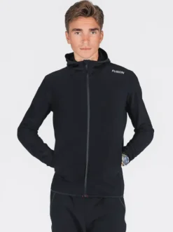 Fusion mens recharge hoodie black
