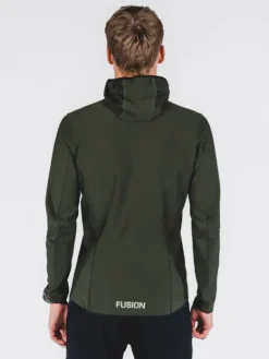 Fusion mens recharge hoodie forest green