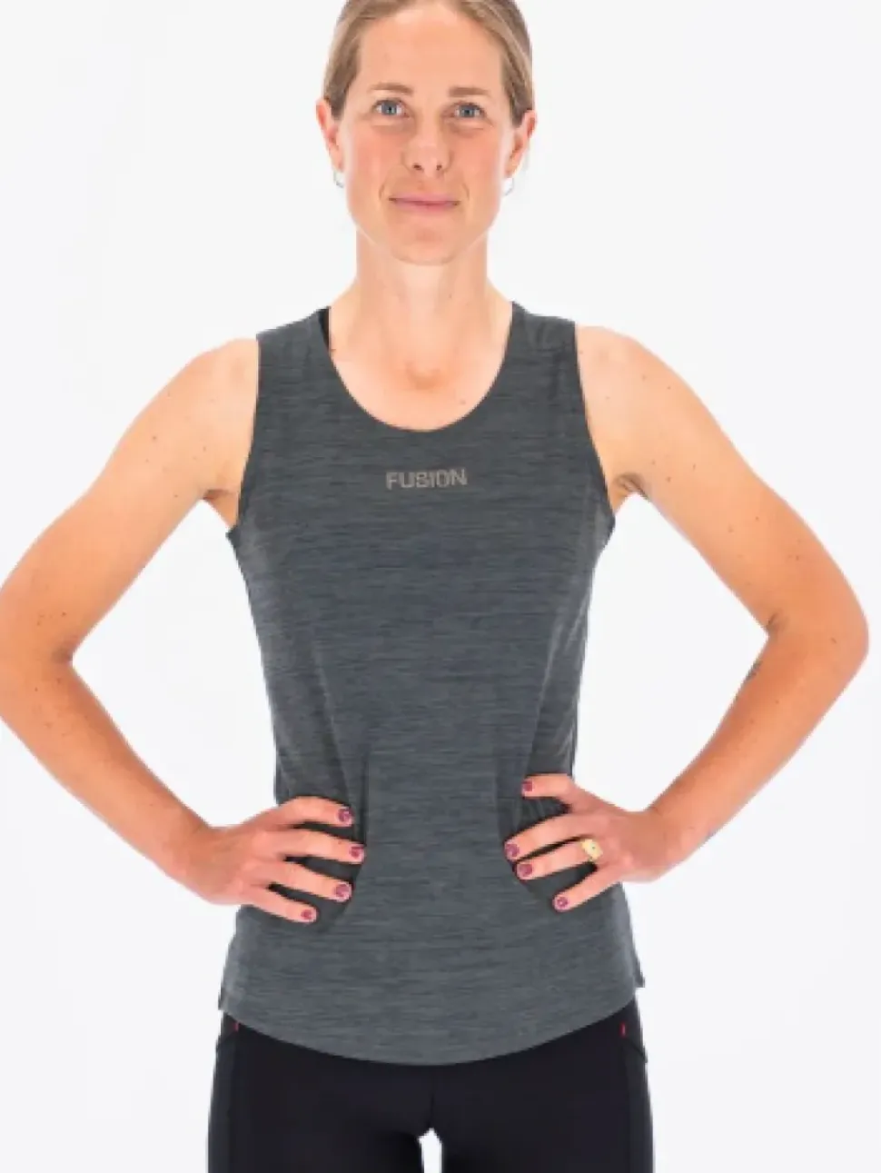 Fusion women C3 singlet grey