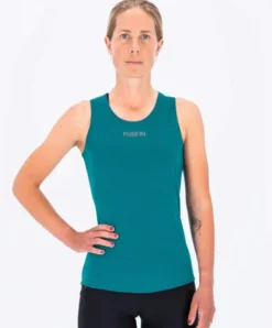Fusion women C3 singlet turqoise