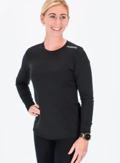 Fusion womens C3 long sleeve black