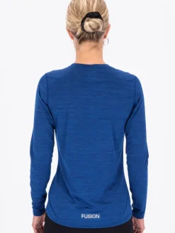 Fusion womens C3 long sleeve night blue