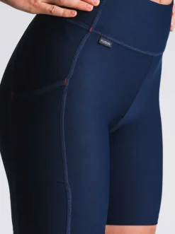 Fusion womens C3 short training tights night blue