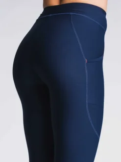Fusion womens C3 training tights night blue
