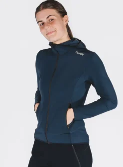 Fusion womens recharge hoodie blue
