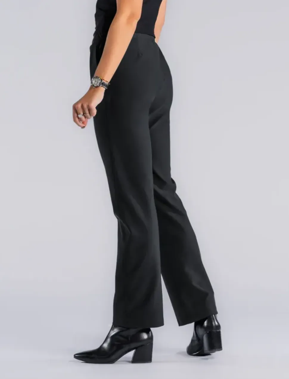 Fusion womens urban pants black