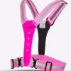 Gato USB Led Safer Sport Vest Hot Pink
