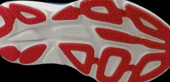 Hoka One One Bondi 8 blanc de blanc/virtual blue [wide 2E]