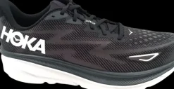 Hoka One One Clifton 9 black/white [wide 2E]