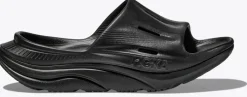 Hoka One One Uni Ora recovery slide 3 - herstel slippers - zwart