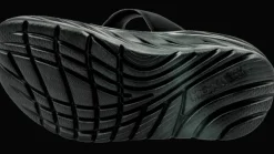Hoka One One Women's Ora recovery flip - herstel slippers - black / dark gull gray