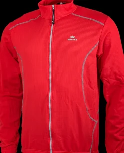 Hunter 2nd layer jack flatlock rood