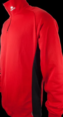 Hunter 2nd Layer Pully Zwart/Rood