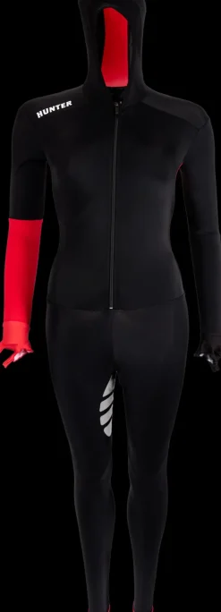 Hunter speedsuit base lycra rood